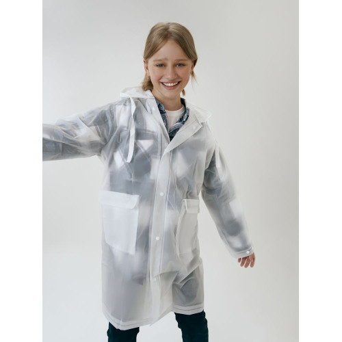 Дождевик детский RainDrop Kids, белый