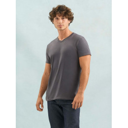 Футболка унисекс Regent с V-образным вырезом, красная