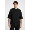 Футболка оверсайз унисекс T9, черная