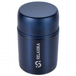 Термос для еды Relaxika 700, темно-синий