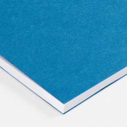 Блокнот Salvador в клетку, синий ver.2