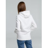 Толстовка на молнии с капюшоном унисекс King, белая