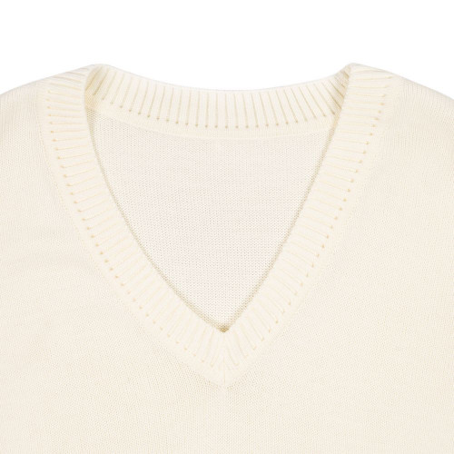 Жилет оверсайз унисекс Tad в сумке, молочно-белый