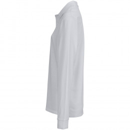 Рубашка поло унисекс с длинным рукавом Pacific LSL, серая