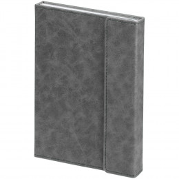 Ежедневник Flap на заказ, недатированный, серый
