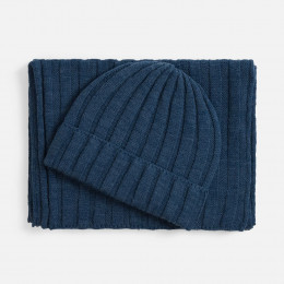 Шапка Metelitsa, синий меланж (джинс)