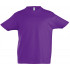 Футболка детская Imperial Kids, темно-фиолетовая