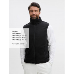 Жилет флисовый унисекс Ben Mac, черный