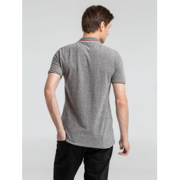 Рубашка поло мужская Paname Men, черный меланж