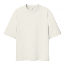 Футболка мужская оверсайз LIBRA, айвори, M/L, 100% хлопок, 220 г/м2