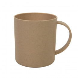 Кружка MERIDAL, бежевый, D=7,9см,H=8,8см,350мл, полипропилен с  бамбуковым волокном