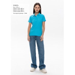 Рубашка поло женская STAN хлопок/полиэстер 185, 04WL