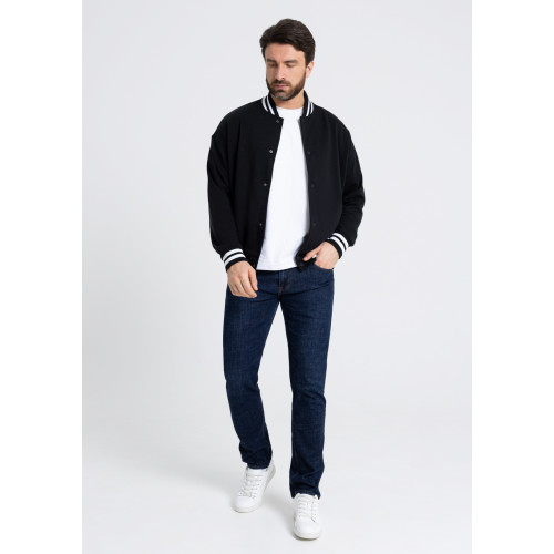 Бомбер унисекс STAN футер без начеса с контрастом 340, 71