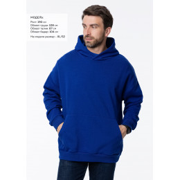 Худи унисекс STAN оверсайз футер без начёса 350, 66