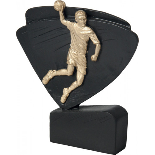 Фигурка литая Гандбол RFEL5009/BK/G 11,5см