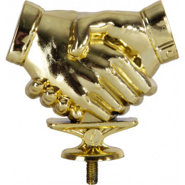 Фигурка пластиковая Трофей Рукопожатие RSP425/G 8.6см