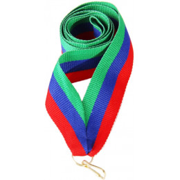 Лента (шир.22 мм)  V2-GN/BL/RD Дагестан