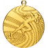 Медаль Бег MMC1740/G (40) G-2мм