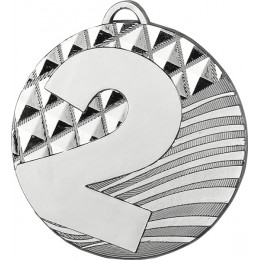 Медаль 2 место MD1750/S (50) G - 2,5мм