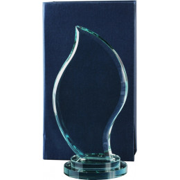 Награда стеклянная GL0001 210х110мм(20) футляр в комплекте