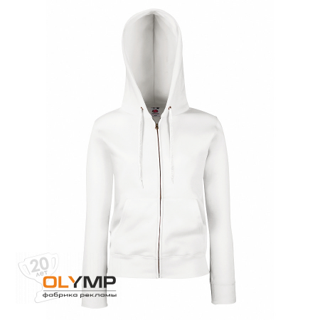 Толстовка "Lady-Fit Hooded Sweat Jacket"                                                                                         белый   