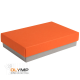 Коробка подарочная CRAFT BOX серый, оранжевый 